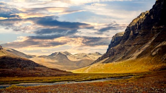 Landscape Mountain Range photo