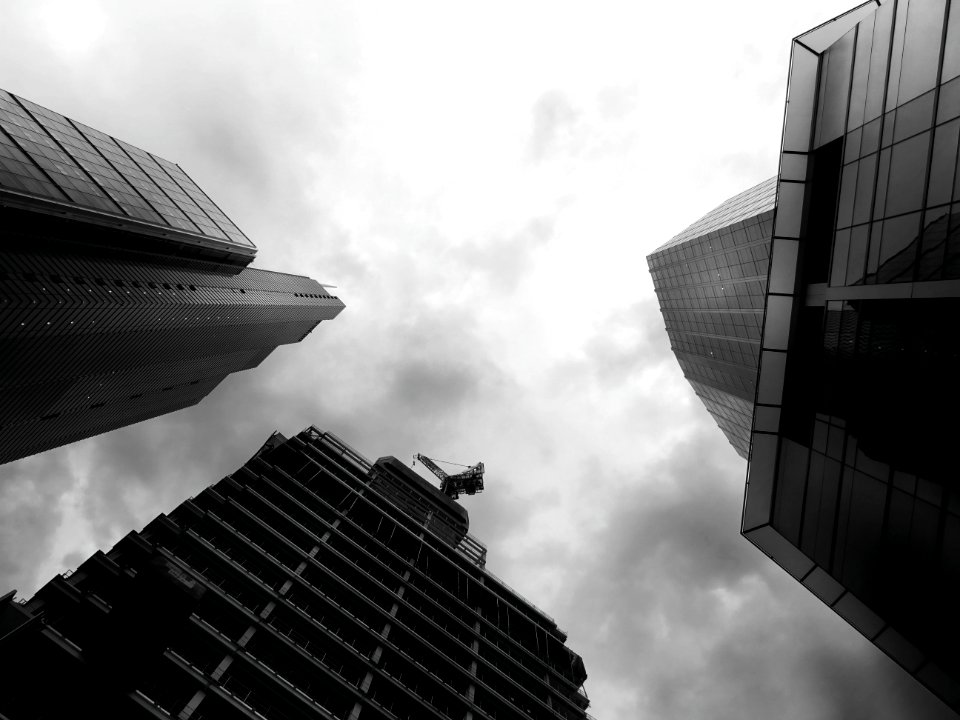 Architecture Black-and-white Buildings