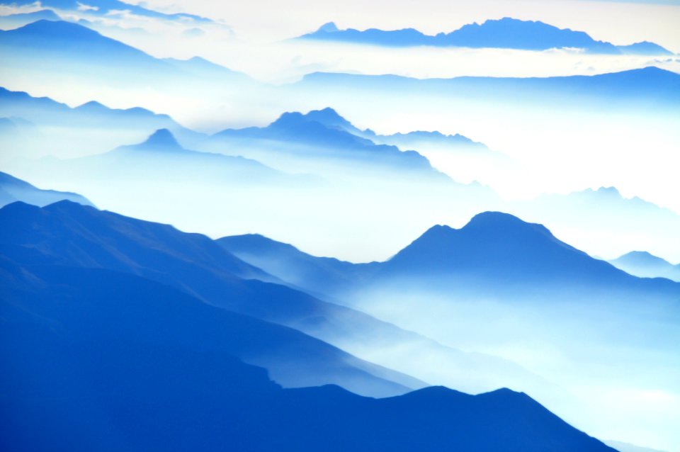 Aerial View Of Mountain