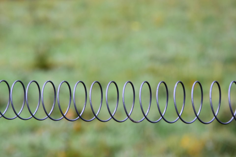 Grass Font Wire Fencing