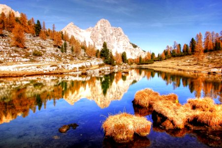 Reflection Nature Wilderness Tarn photo