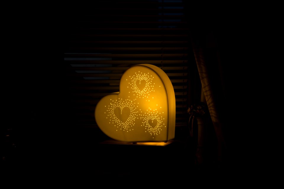 Yellow Light Lighting Darkness