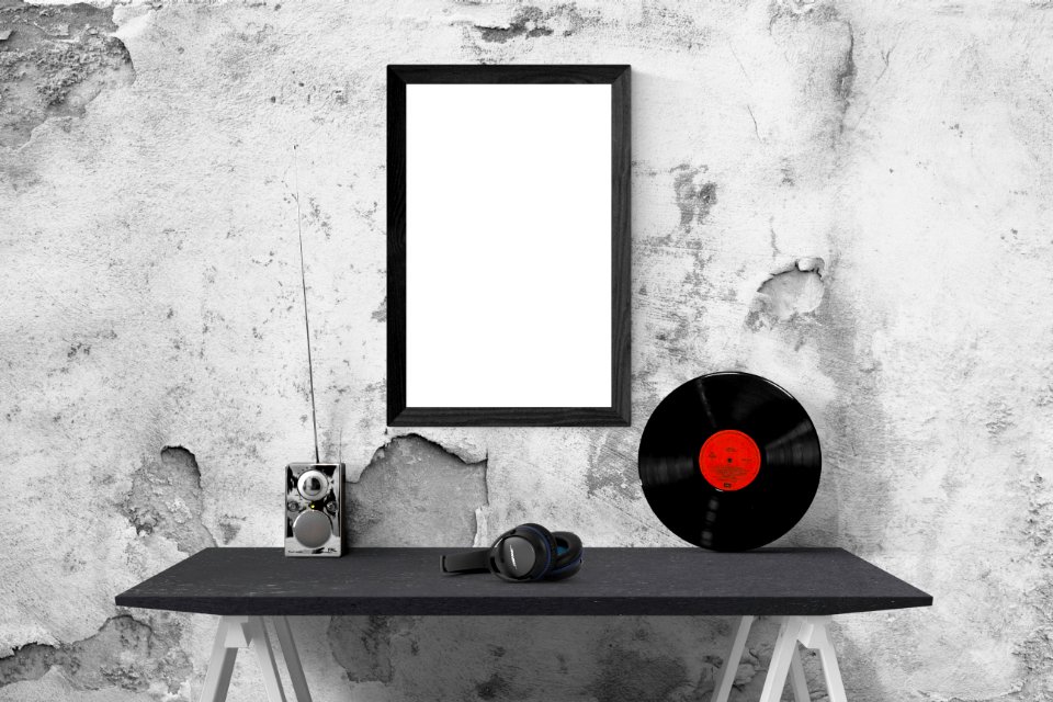 White Photograph Black And White Wall