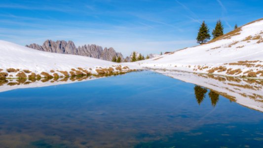 Mountainous Landforms Wilderness Snow Winter photo