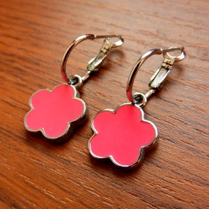 Earrings Pink Jewellery Fashion Accessory photo