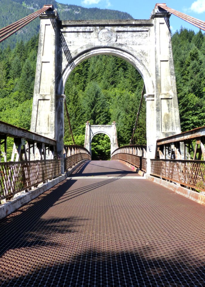 Bridge Iron Fixed Link Arch Bridge