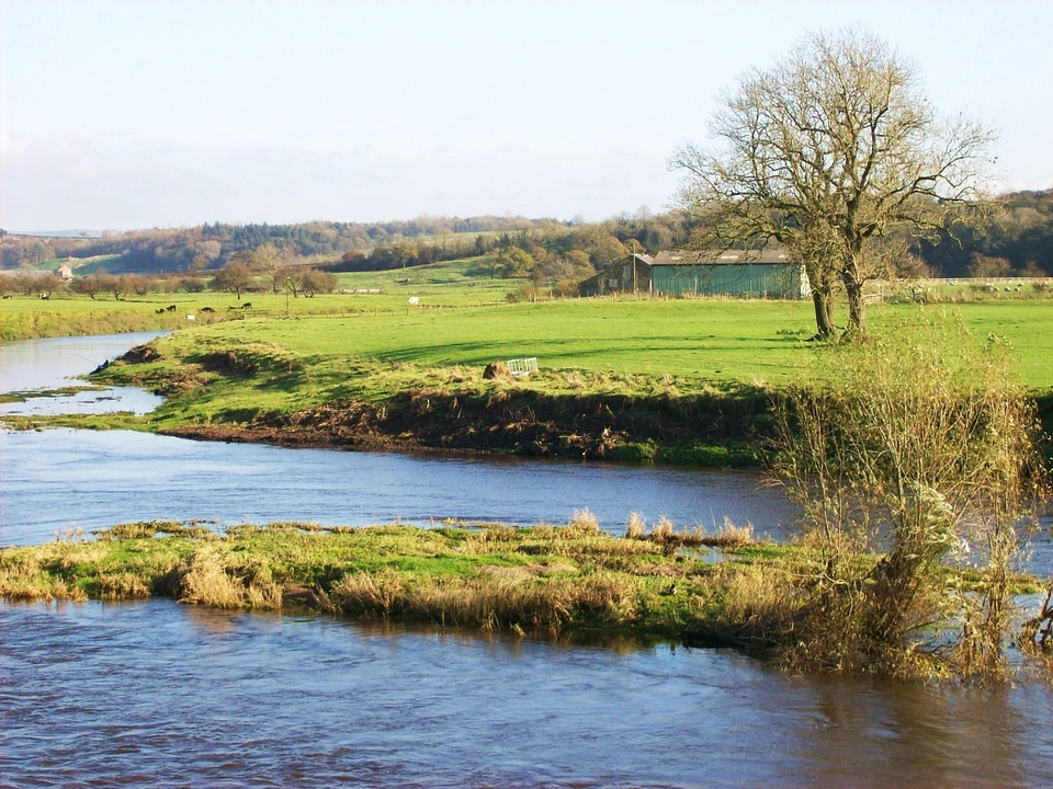 River water landscape
