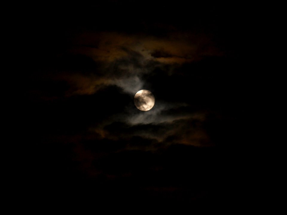 Sky Atmosphere Moon Night