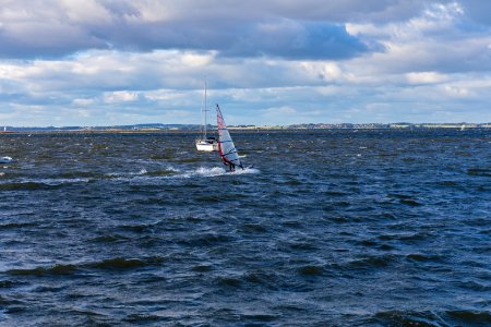 Waterway Water Sea Wind Wave photo