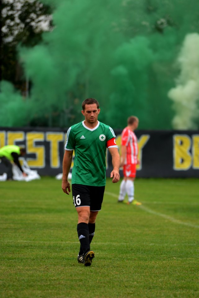 Player Green Football Player Sport Venue
