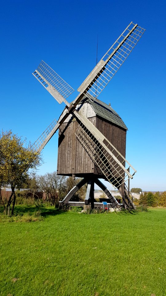 Windmill Mill Sky Building