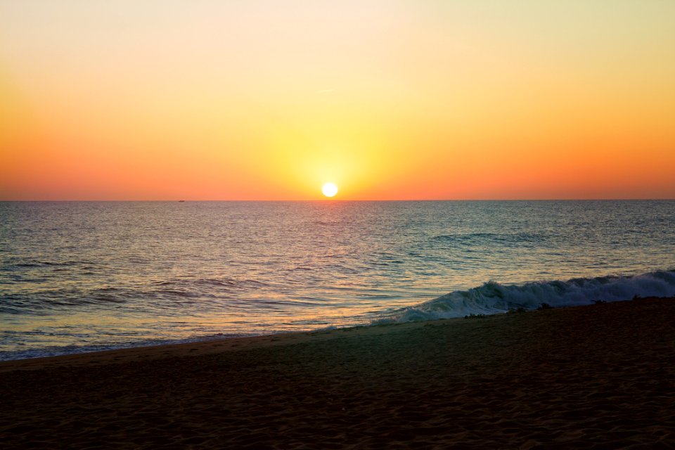 Sea Horizon Sky Body Of Water photo