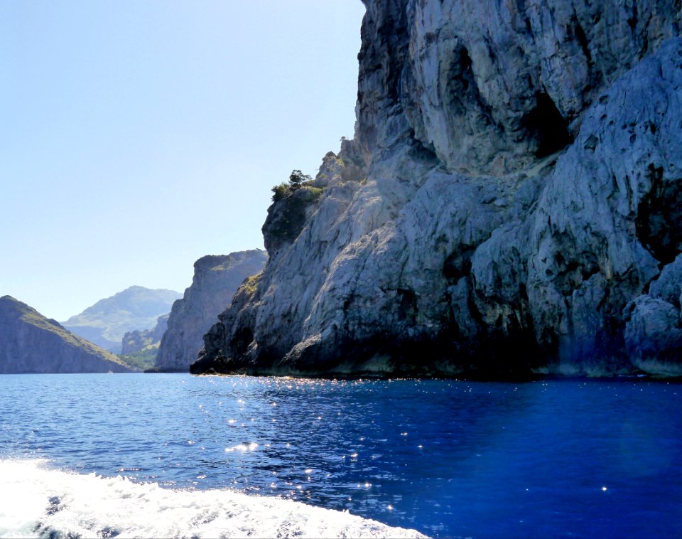 Sea Water Cliff Coast photo