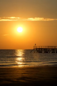 Horizon Sea Sunset Sun