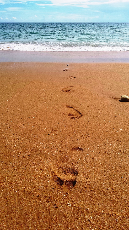 Water walk vacation