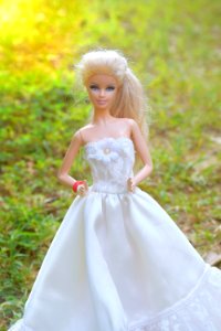 Gown Doll Wedding Dress Bride photo