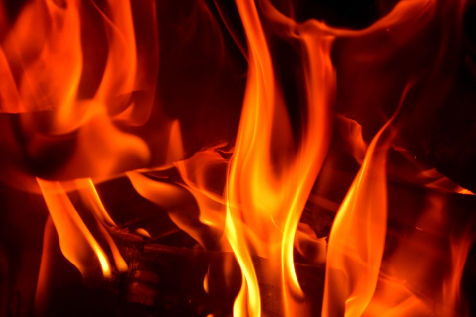 Flame Yellow Orange Fire