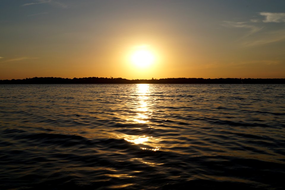 Water Horizon Sky Waterway