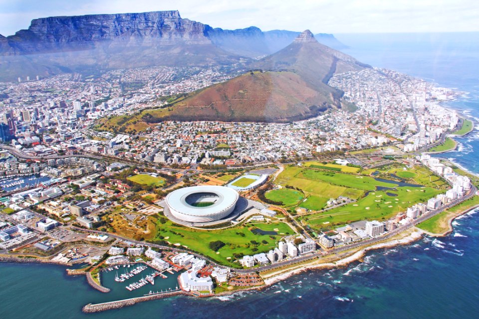 Aerial Photography Birds Eye View City Sport Venue