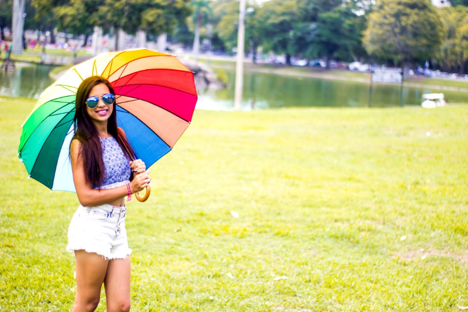 Umbrella Yellow Pink Fun