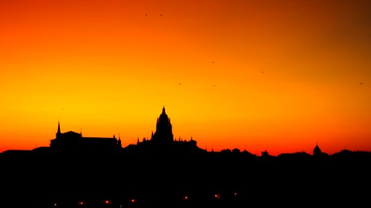 Sky Skyline Dawn Sunset photo