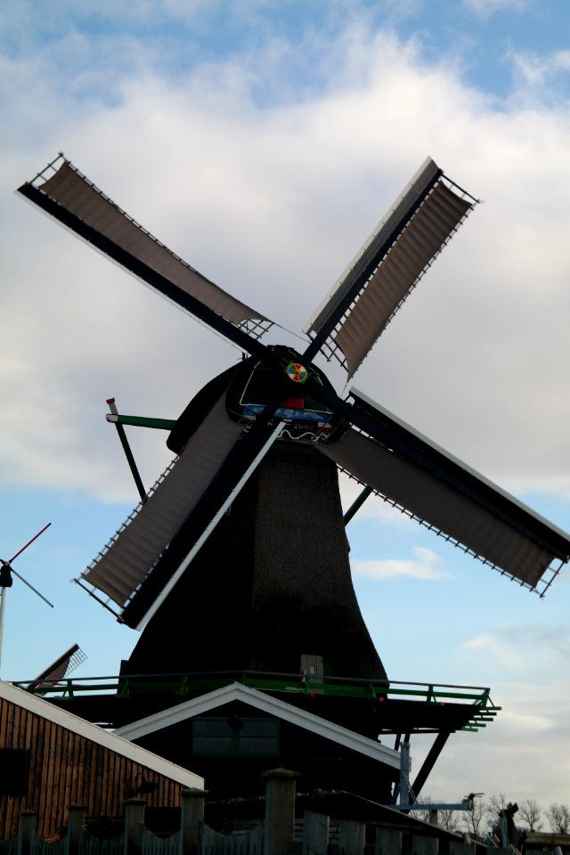 Windmill Mill Sky Building
