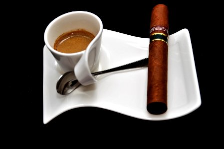 Tobacco Products Coffee Cup Espresso Coffee photo