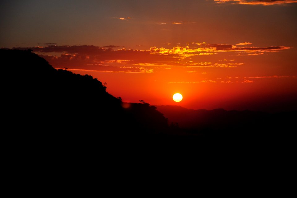 Sky Afterglow Sun Sunset