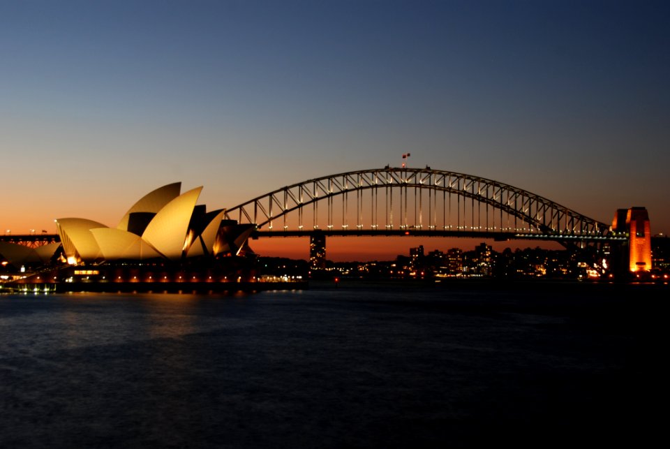 Bridge Landmark Structure Sky
