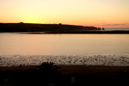 Sky Sunset Horizon Sea photo
