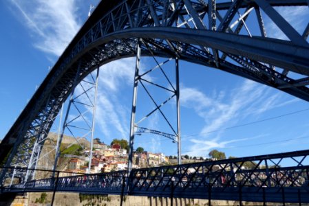 Bridge Sky Truss Bridge Tied Arch Bridge