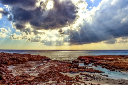 Sea Sky Cloud Shore