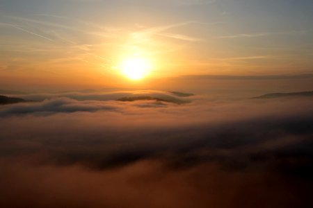 Sky Horizon Sunrise Atmosphere photo