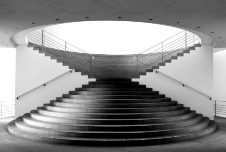 Black And White Stairs Architecture Monochrome Photography photo