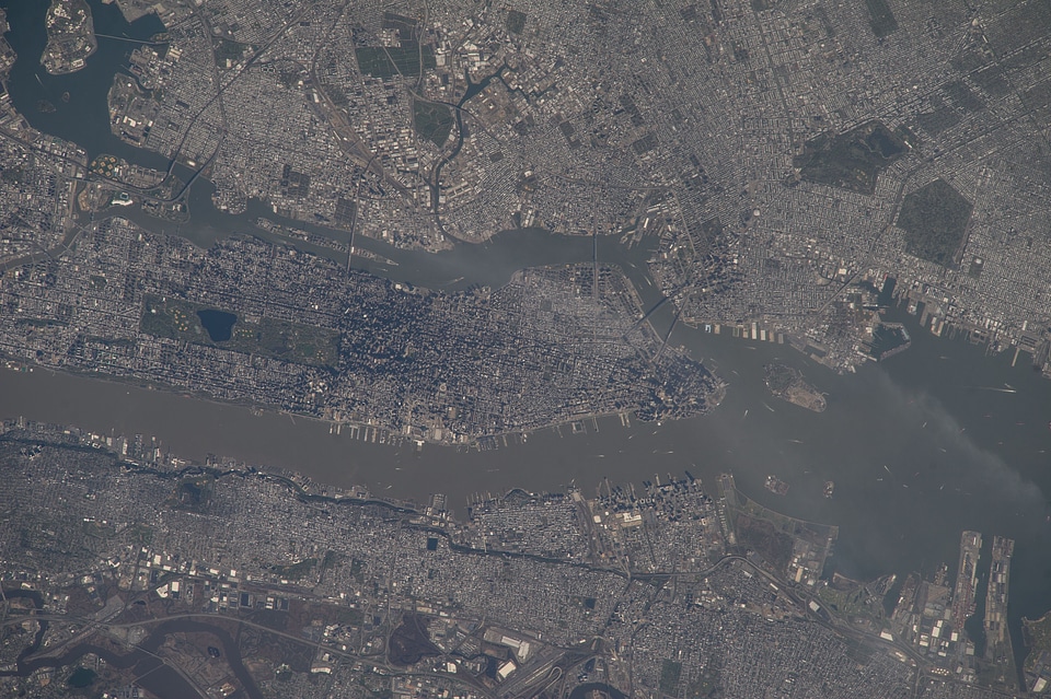 Space cityscape usa