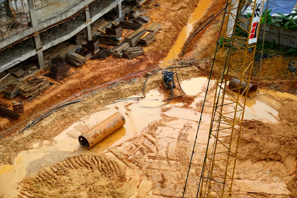 Construction Soil Sand Wood