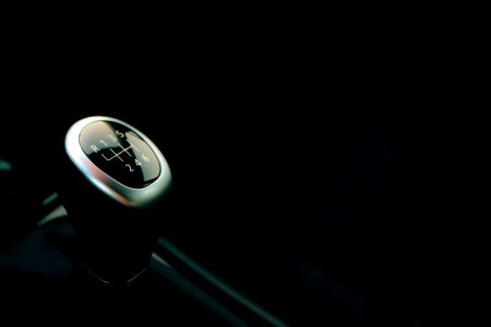 Close Up Automotive Design Gear Shift Product Design