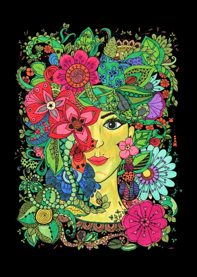 Art Flora Flower Illustration