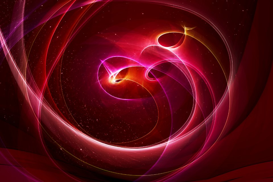 Fractal Art Purple Close Up Petal