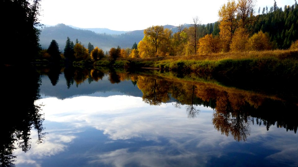 Reflection Water Nature Waterway photo