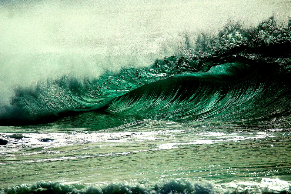Tidal Wave Wall Painring