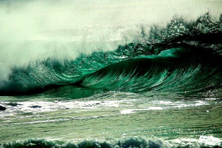 Tidal Wave Wall Painring