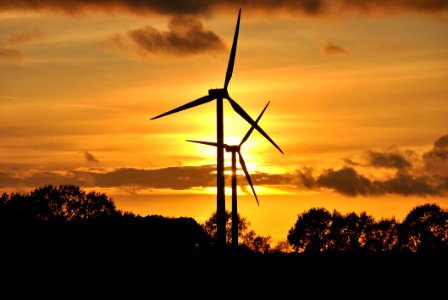 Wind Turbine Sky Energy Wind Farm
