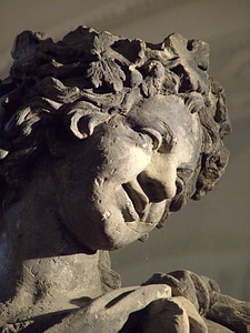 Statue stone face