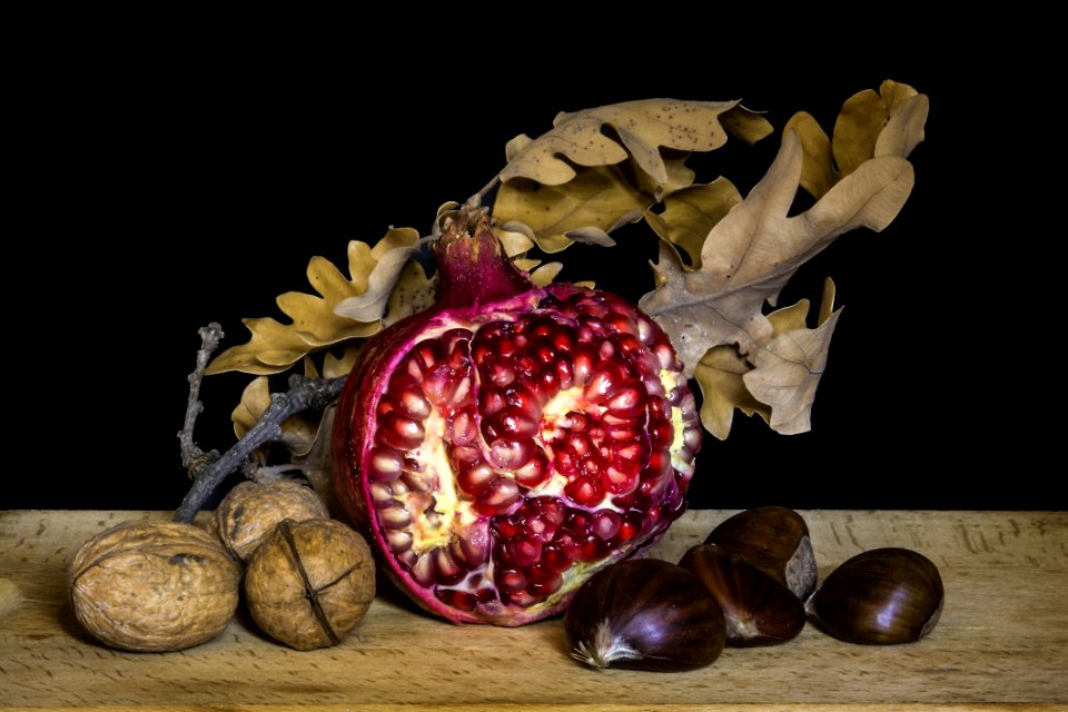 Still Life Photography Still Life Fruit Pomegranate
