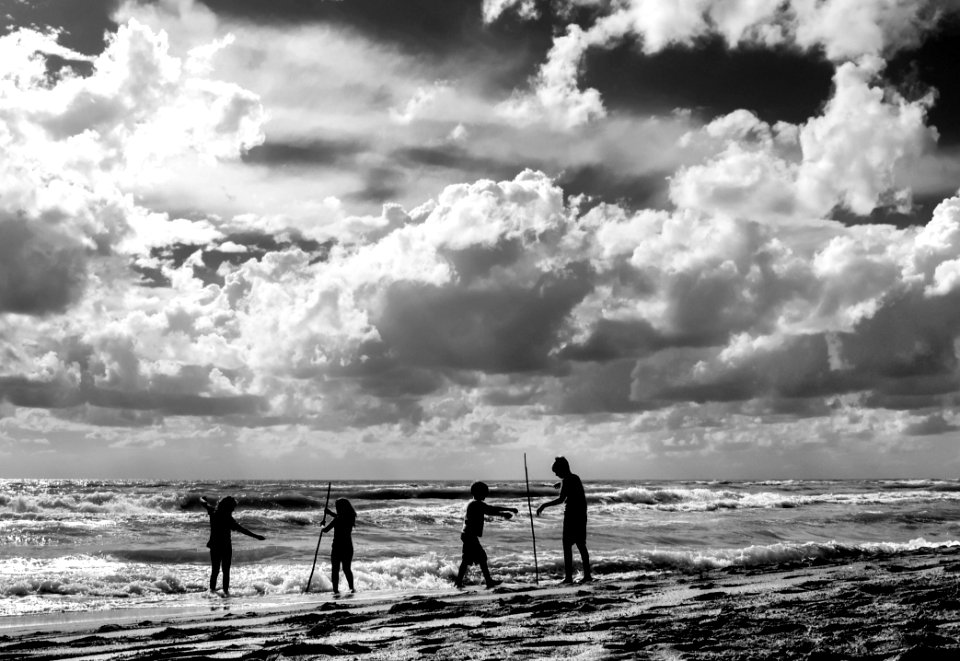Sky Cloud Sea Horizon
