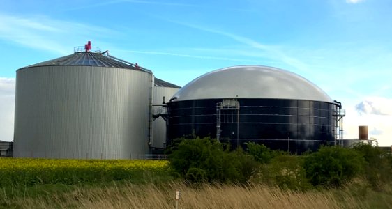 Building Silo Storage Tank Sky
