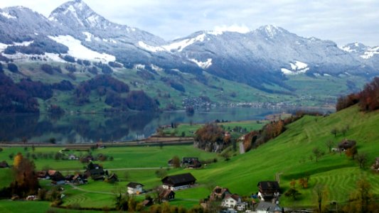 Highland Mountain Village Mountain Range Mountainous Landforms photo