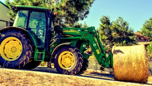 Tractor Agricultural Machinery Agriculture Vehicle
