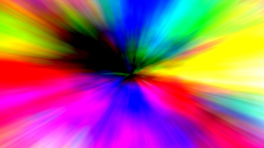 Orange Light Petal Computer Wallpaper
